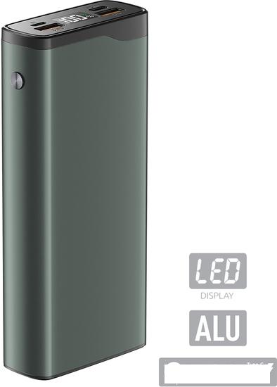 Внешний аккумулятор Olmio QL-20 20000mAh (серый)- фото2