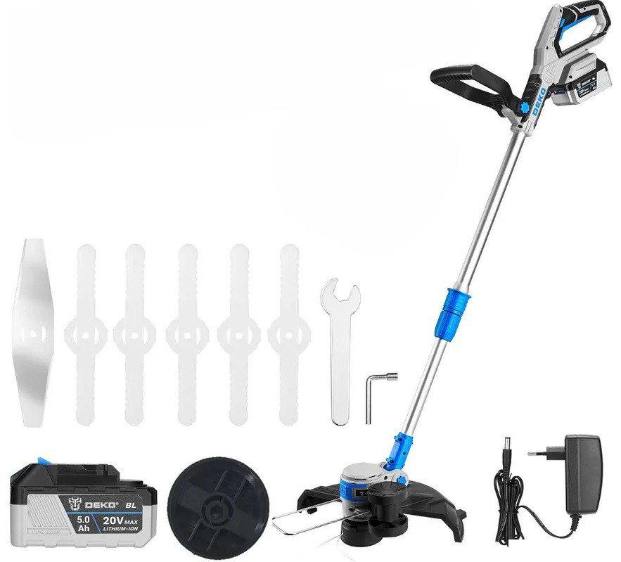 Триммер Deko DKTR20 063-4408-1 (с 2-мя АКБ)