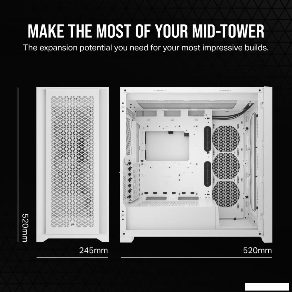 Корпус Corsair 5000D Core AirFlow CC-9011262-WW- фото4