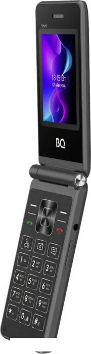 Кнопочный телефон BQ BQ-2411 Shell (черный)- фото3
