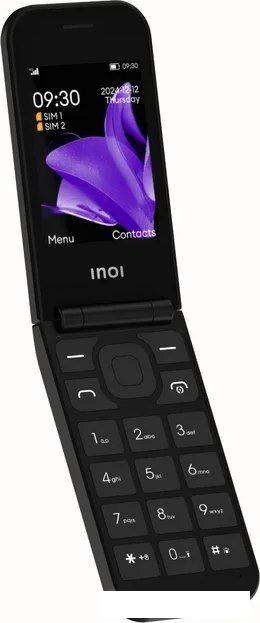 Телефон Inoi 284 Flip 4G (черный)- фото3