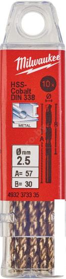 Набор оснастки Milwaukee 4932373335 (10 предметов)