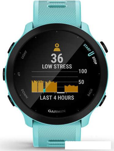 Умные часы Garmin Forerunner 55 (бирюзовый)- фото3