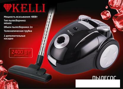 Пылесос KELLI KL-8020 (черный)- фото2