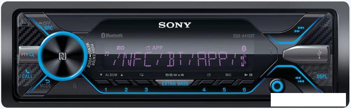 USB-магнитола Sony DSX-A416BT- фото3