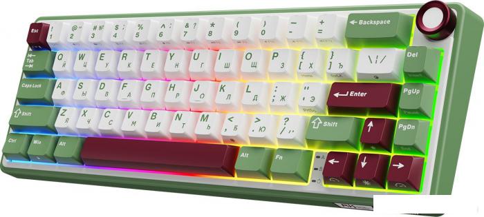 Клавиатура Royal Kludge R65 Green Sand (RK Chartreuse)- фото3