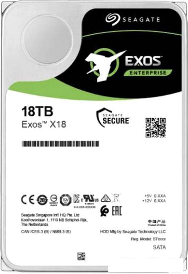 Жесткий диск Seagate Exos X18 16TB ST16000NM004J