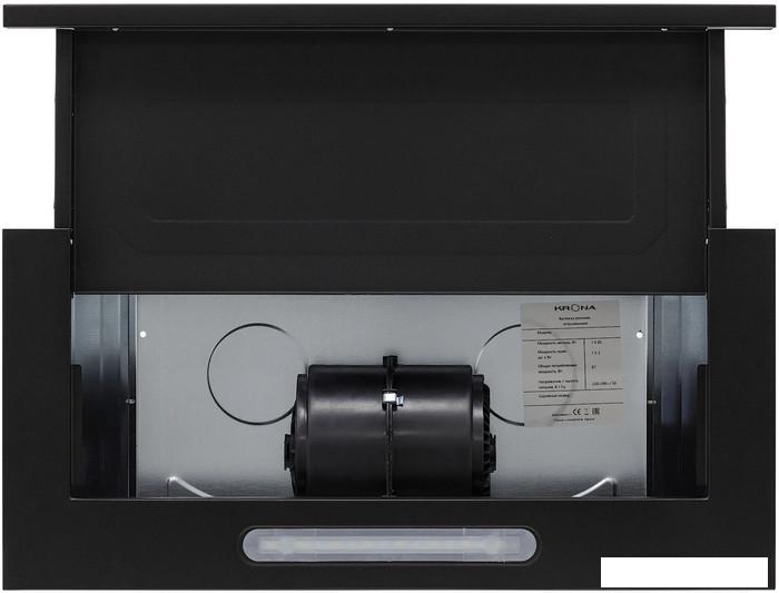 Кухонная вытяжка Krona Kerry 600 Black PB (черный)- фото4