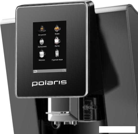 Эспрессо кофемашина Polaris PACM 2060AC (черный)- фото2