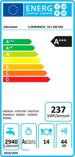 Встраиваемая посудомоечная машина Electrolux EEM48321L- фото3