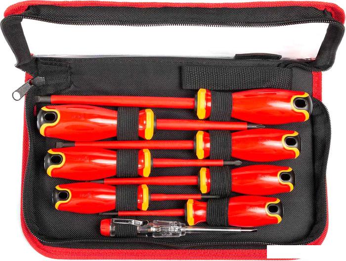 Набор отверток КВТ Профи НИО-2208-S (8 предметов)- фото