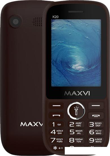 Мобильный телефон Maxvi K20 (коричневый)