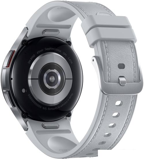 Умные часы Samsung Galaxy Watch6 Classic 43 мм (серебристый)- фото3
