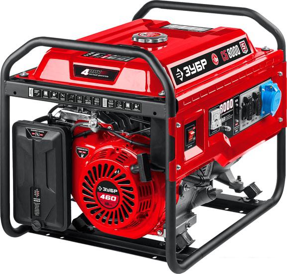 Бензиновый генератор Зубр СБ-8000- фото3