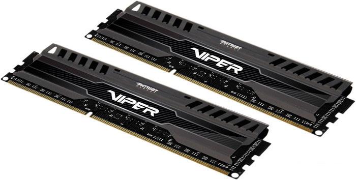 Оперативная память Patriot Viper 3 Black Mamba 2x4GB KIT DDR3 PC3-12800 (PV38G160C9K)- фото3