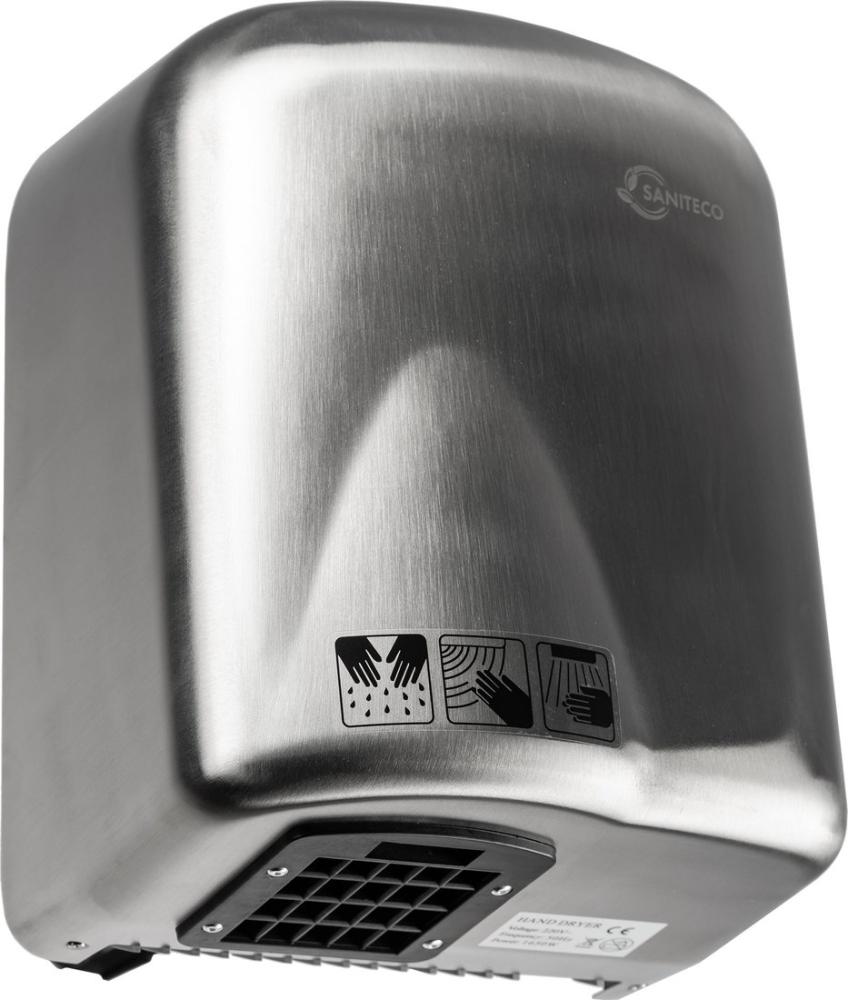 Сушилка для рук Saniteco M-165S (1650W, матовый)- фото