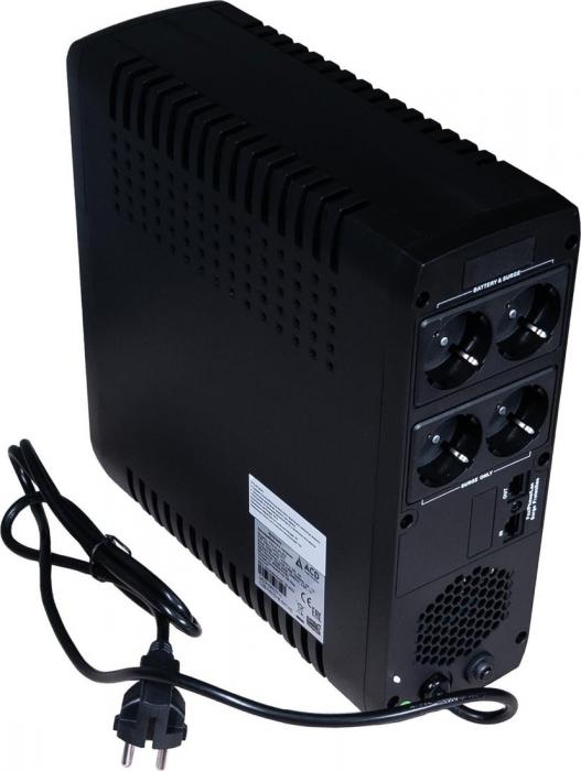 Источник бесперебойного питания ACD PW-Slim 850 82N-C34003-00G- фото3