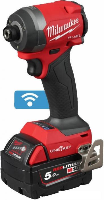 Винтоверт Milwaukee M18 FUEL M18ONEID3-502X 4933492804 (с 2-мя АКБ, кейс)- фото3