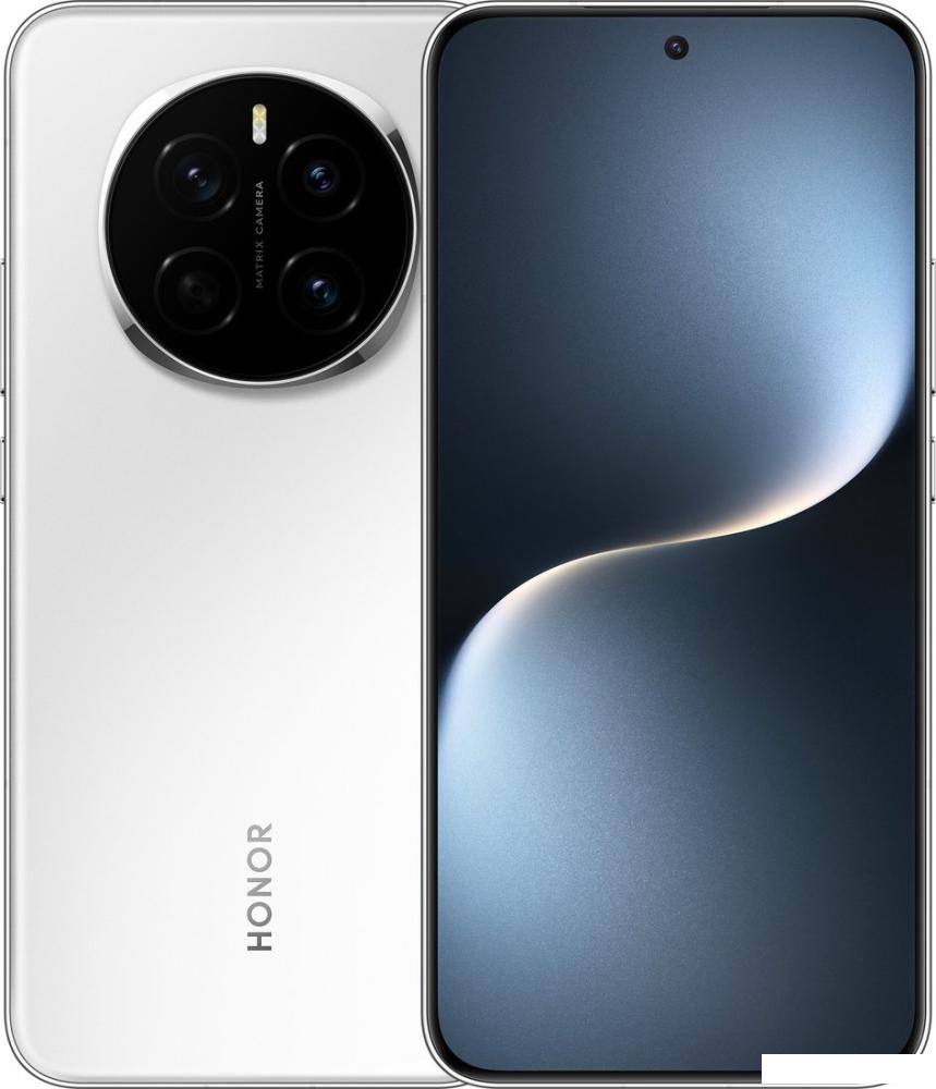 Телефон HONOR Magic7 12GB/256GB международная версия (ледяной белый)- фото