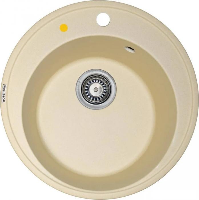 Кухонная мойка Ecoshtein Kreis 500 (шампань)- фото