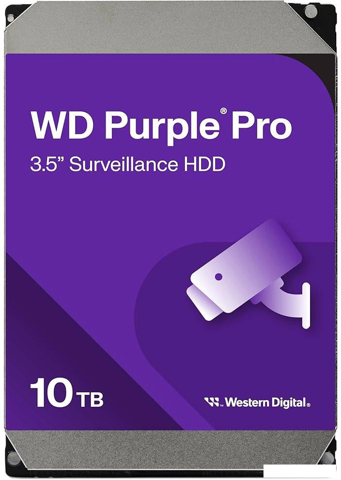 Жесткий диск WD Purple Pro 10TB WD102PURP- фото