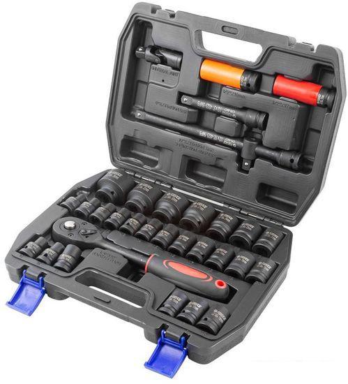 Набор трещотка с головками FORSAGE F-4323-5MPB (32 предмета)- фото3