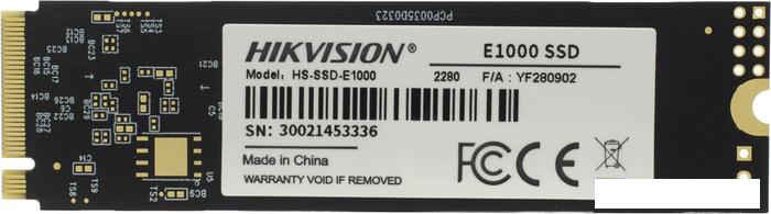 SSD Hikvision E1000 512GB HS-SSD-E1000/512G