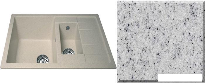 Кухонная мойка Ulgran U-205 (серый)