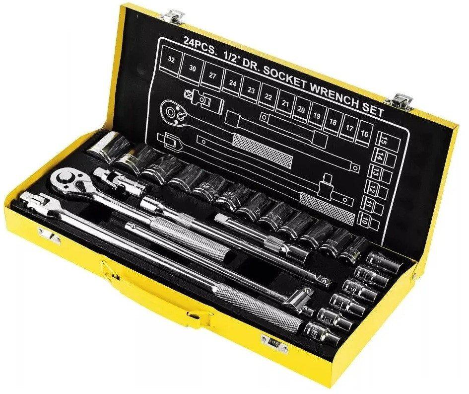 Универсальный набор инструментов Deli DL2024T (24 предмета)- фото