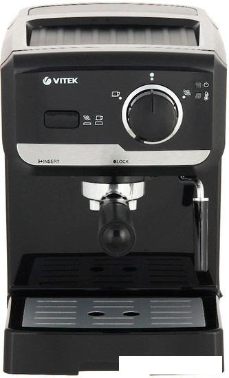 Рожковая кофеварка Vitek VT-1502 BK- фото2
