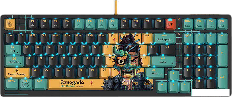 Клавиатура A4Tech Bloody x Savage Impact AT98 Renegade