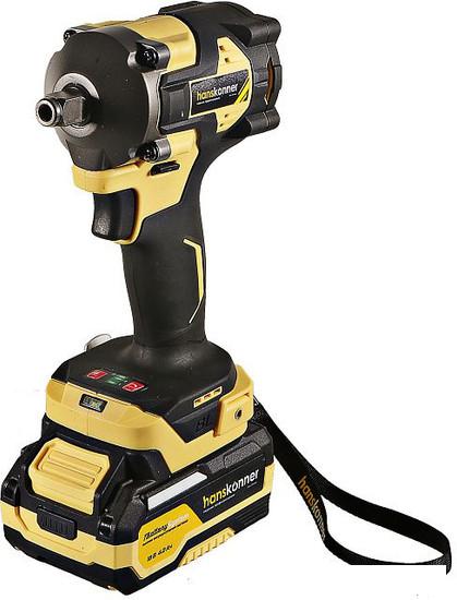 Гайковерт Hanskonner HCD20420BLC (с 1-им АКБ, кейс)- фото2