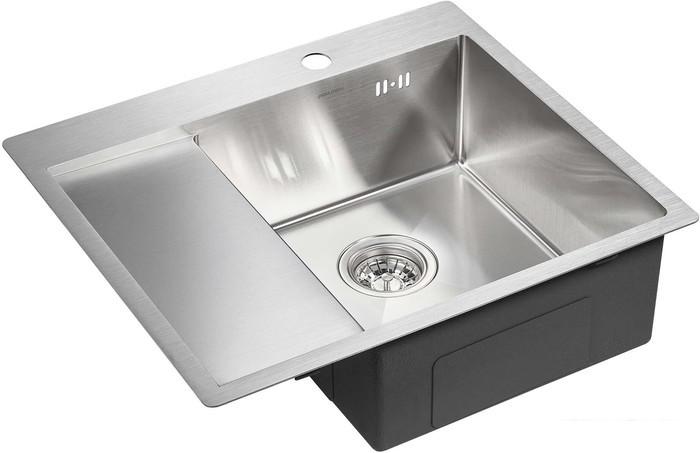 Кухонная мойка Paulmark PM225951-BSR- фото2