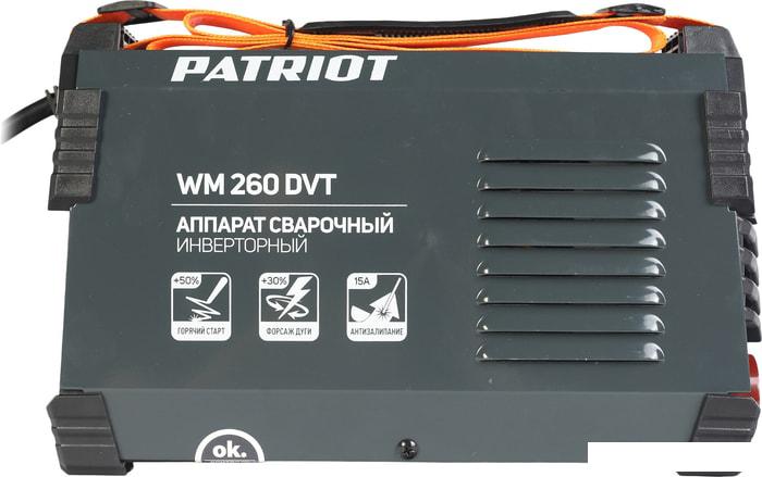 Сварочный инвертор Patriot WM 260DVT- фото4