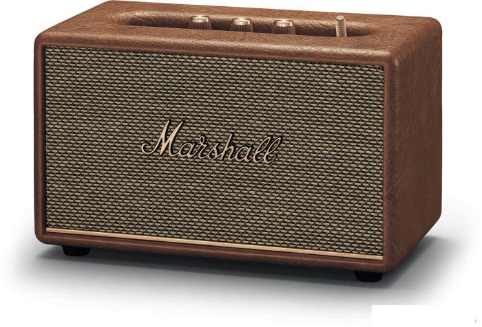 Беспроводная колонка Marshall Acton III (коричневый)- фото4