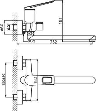Смеситель Haiba HB22595- фото2