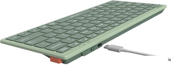 Клавиатура A4Tech Fstyler FBX51C (зеленый)- фото3