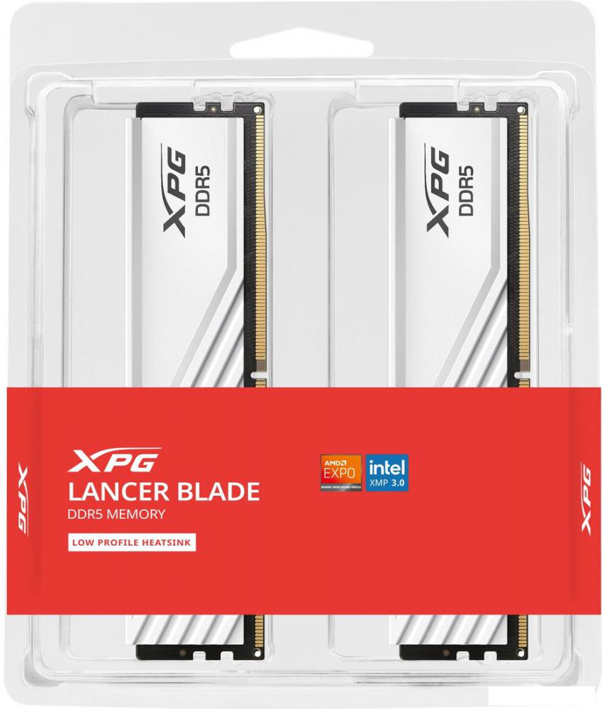 Оперативная память ADATA XPG Lancer Blade 2x16ГБ DDR5 6000 МГц AX5U6000C3416G-DTLABWH- фото4