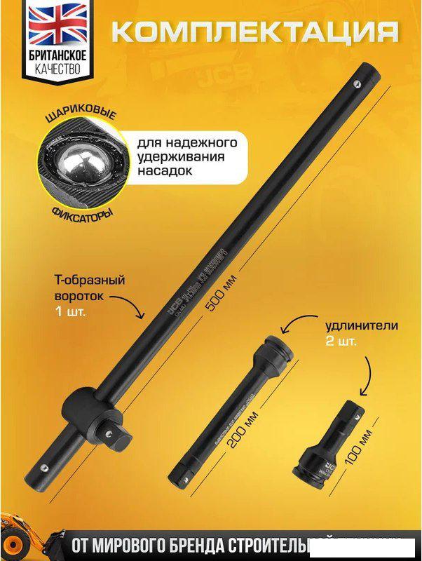 Универсальный набор инструментов JCB 6212-5MPB (61736)- фото3