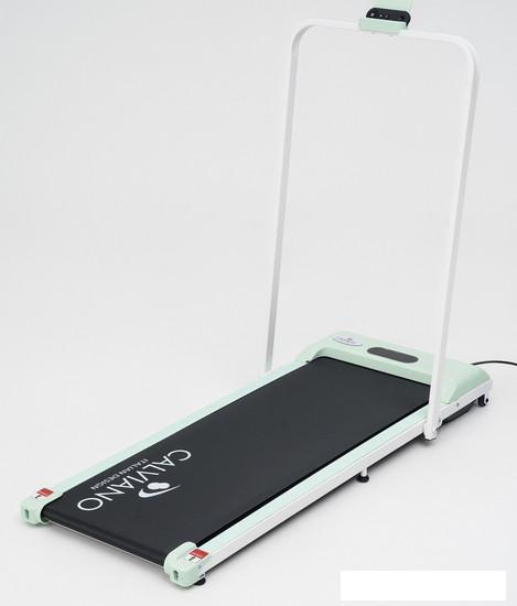 Электрическая беговая дорожка Calviano Slim Green- фото4