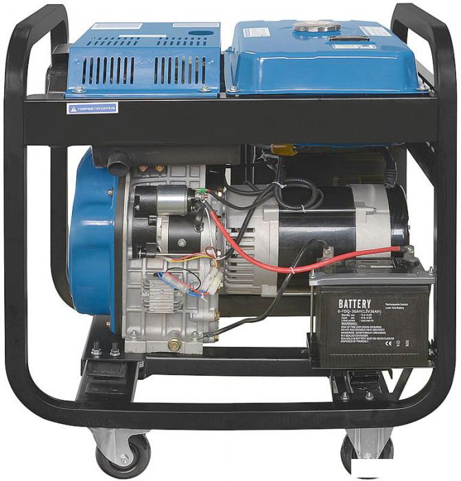 Дизельный генератор ТСС SDG 9000EH3UA- фото3