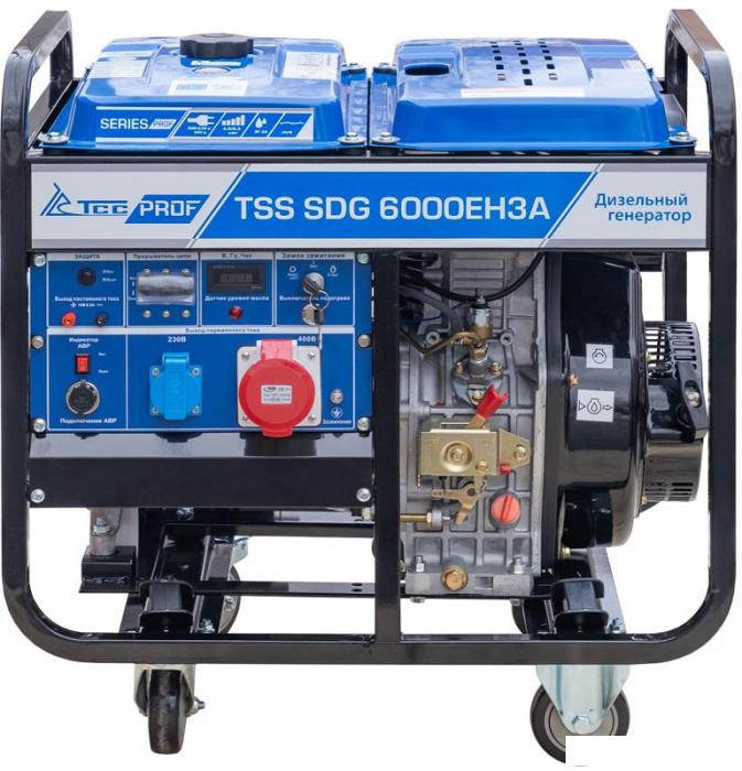 Дизельный генератор ТСС SDG 6000EH3A- фото2