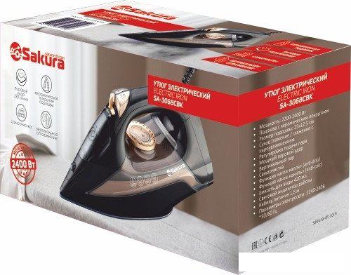 Утюг Sakura SA-3068CBK- фото2