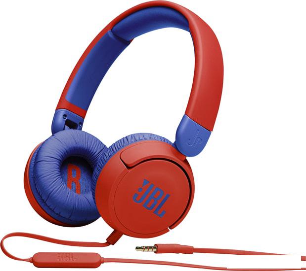 Наушники JBL JR310 (красный/синий)- фото
