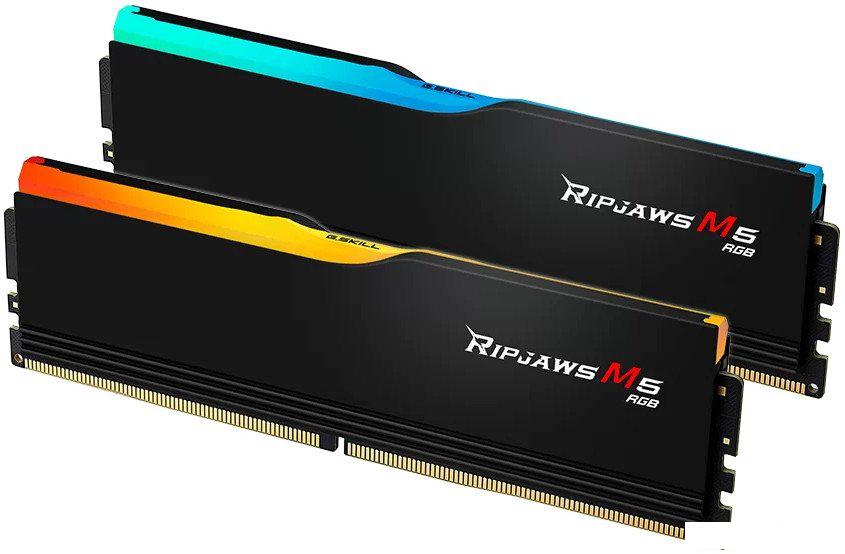 Оперативная память G.Skill Ripjaws M5 RGB 2x32ГБ DDR5 6400 МГц F5-6400J3239G32GX2-RM5RK- фото2