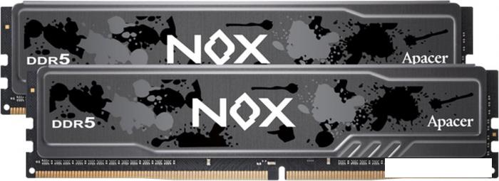 Оперативная память Apacer NOX 2x16ГБ DDR5 6400 МГц AH5U32G64C552MBAA-2- фото