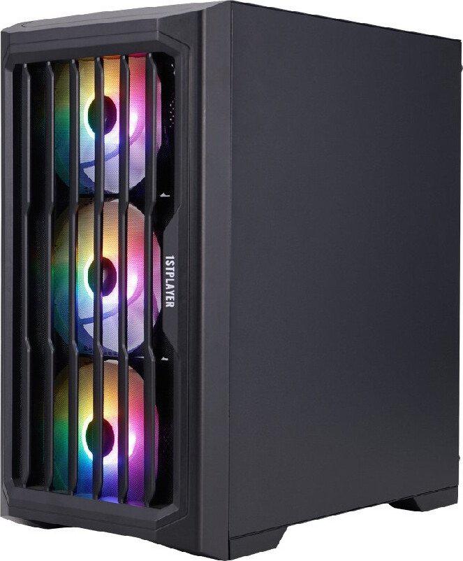 Корпус 1stPlayer Bullet Hunter H2 FRGB (черный)- фото3