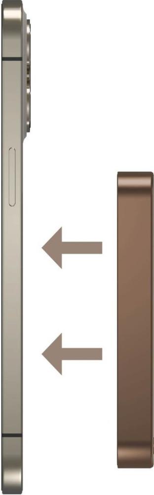 Внешний аккумулятор Momax Q.Mag X1 Magnetic IP117A 10000mAh (коричневый)- фото3