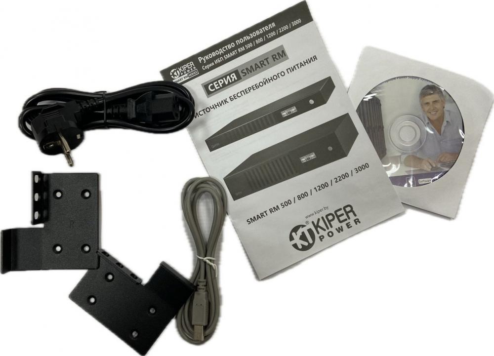 Источник бесперебойного питания Kiper Power Smart 1200 RM IEC- фото3