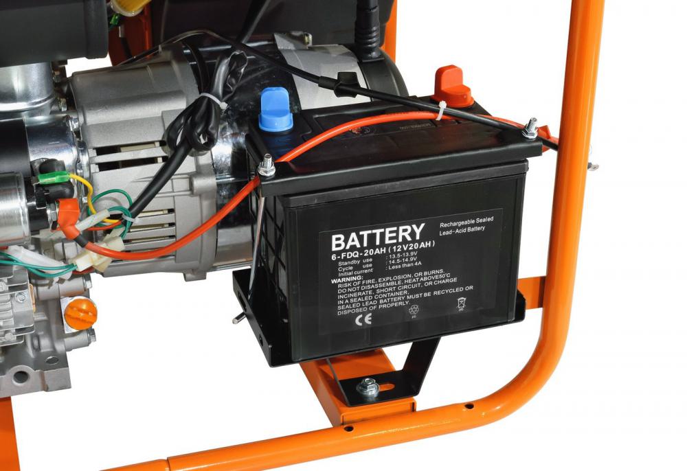 Дизельный генератор Carver PPG-5000DE- фото4